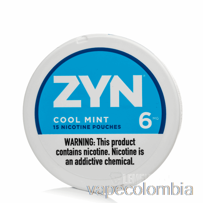 Vape Kit Completo Zyn Bolsas De Nicotina - Menta Fresca 6 Mg